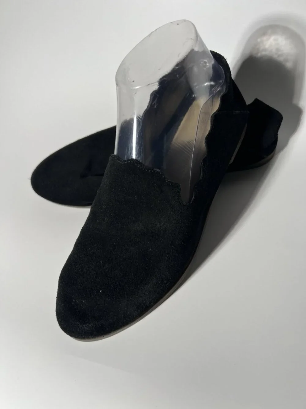 Jessica Simpson Suede Oxford Flats Black Women’s US 7 EU 37.5